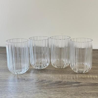 LOT 183K: Margarita Glasses, Pink Stem Wine Glasses & More Drinkware