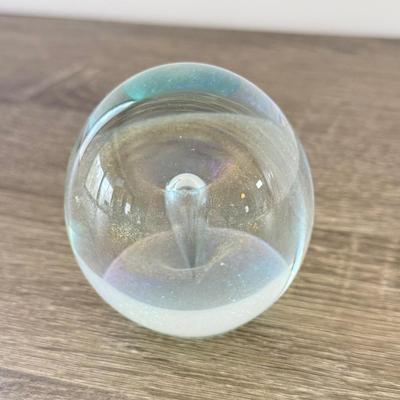 LOT 185K: Glass Paperweight and Marble Egg Collection - Signed & Millefiori