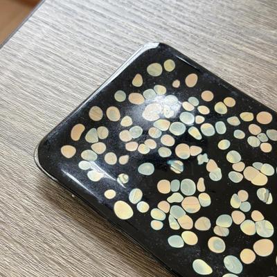 LOT 186X: Gorgeous Signed Art Glass Dishes & Iridescent Bowl