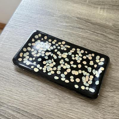 LOT 186X: Gorgeous Signed Art Glass Dishes & Iridescent Bowl