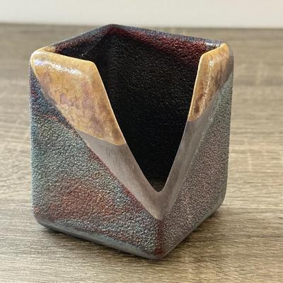 LOT 188: Carved Rabbit Whistle w/ Stamp & Mini Pottery Collection: Stoneware, Signed & More