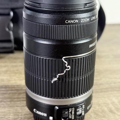 LOT 193X: Canon EF-S55-250mm Lens w/ Branded Bag
