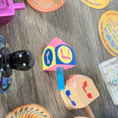 LOT 194K: Collection of Dreidels: Signed, Hand Blown & More