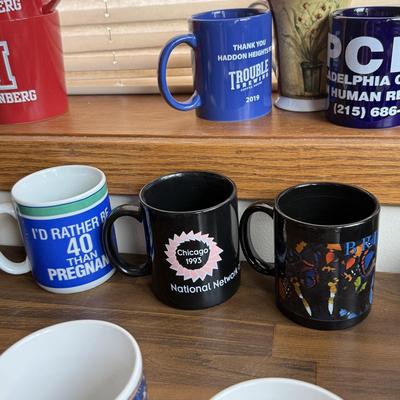 LOT 200F: Large Collection of Mugs