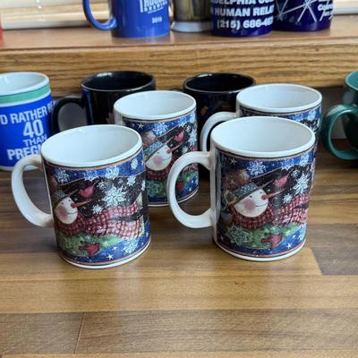 LOT 200F: Large Collection of Mugs