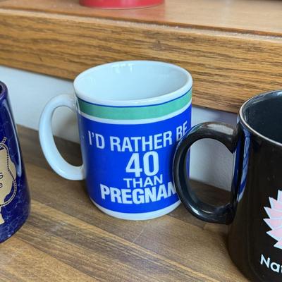 LOT 200F: Large Collection of Mugs