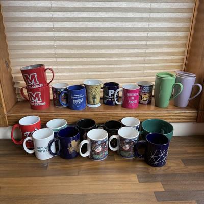 LOT 200F: Large Collection of Mugs