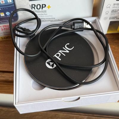 LOT 223X: Phone and Tablet Accessories: Dell Lattitude 7320 Detachable Action Pen, Otterbox Case, Credit Card Mobile Charger, PNC...