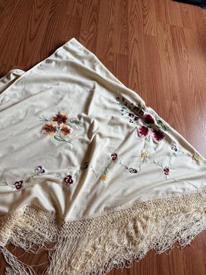 LOT 224: Collection of Scarves, Some Hand Made