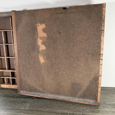 LOT 228K: Vintage Printing Press Trays - Great for Miniature Display