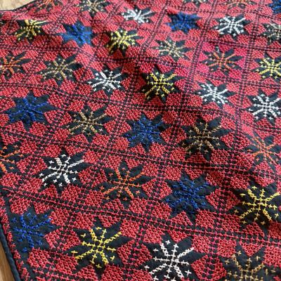 LOT 231F: Embroidered Pillow Covers & Decorative Fabrics