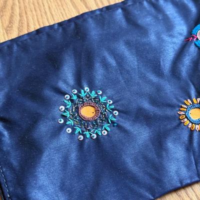 LOT 231F: Embroidered Pillow Covers & Decorative Fabrics