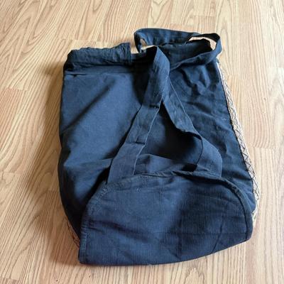 LOT 241: Map Print Bag & Hand Made Backpack