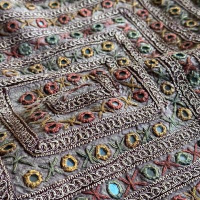 LOT 241: Map Print Bag & Hand Made Backpack