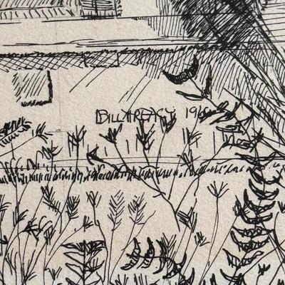 LOT 249: House Profile Signed Artwork