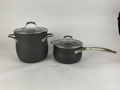 K850 Like New Calphalon Unison 8qt & 4 qt Cookware