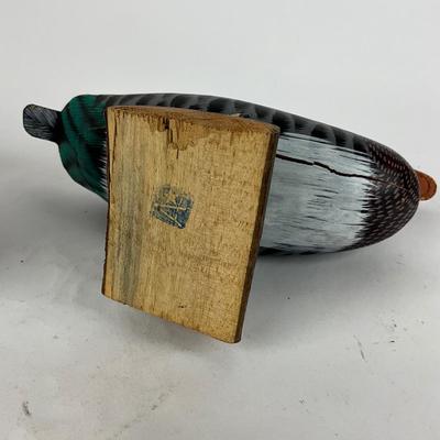 L865 Lot of Three Carved Decoys