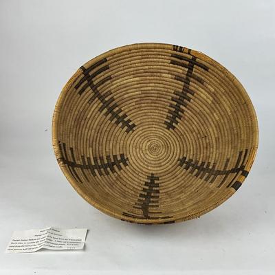 903 Large Vintage 1971 Papago Indian Basket