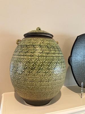 L947 Two Pieces of Tom Clarkson Pottery