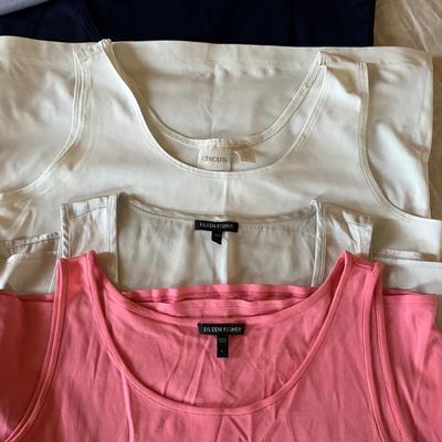 M959 Lot of Ladies Sleeveless Cotton Blend Tops