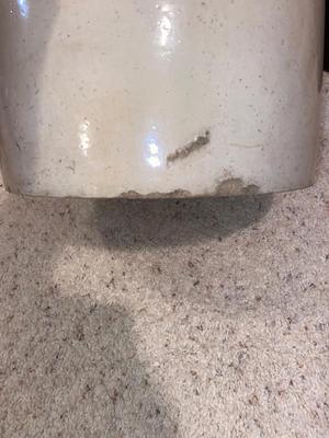 ANTIQUE MONMOUTH POTTERY 6 GALLON STONEWARE CROCK