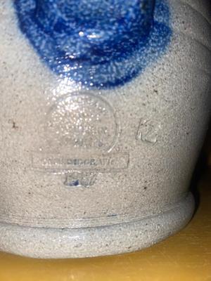 ROWE POTTERY WORKS SALT-GLAZED STONEWARE