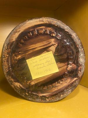 MINNESOTA 1883-1906 STONEWARE ALBANY SLIP BROWN WARE