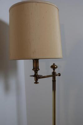 STIFFEL Vintage Brass Floor Lamp