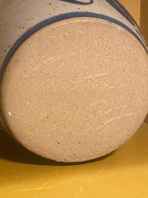 SIGNED SALT-GLAZED STONEWARE