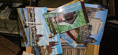 Large Box of Vintage Postcards Lot #1