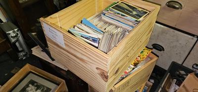 Large Box of Vintage Postcards Lot #1