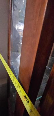 Tall Display Cabinet with Lights Inside