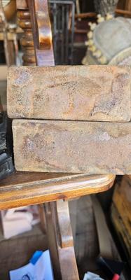 Vintage Cast Iron Native American "The Last Trail"Cast Iron Bookends