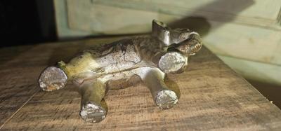 Vintage Cast Iron Elephant Arcade Bank
