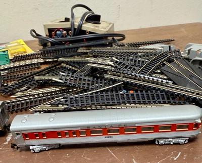 Vintage Aurora Postage Stamp Micro Gauge N-Gauge Train Set Western Germany