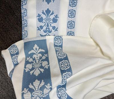 Blue and White Patterned Napkin Lot