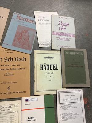 Music book lot #1