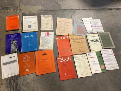 Music book lot #1