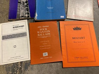 Music book lot #1