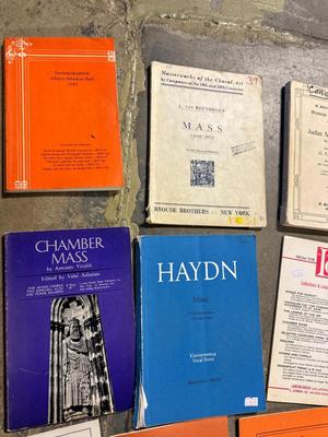 Music book lot #1
