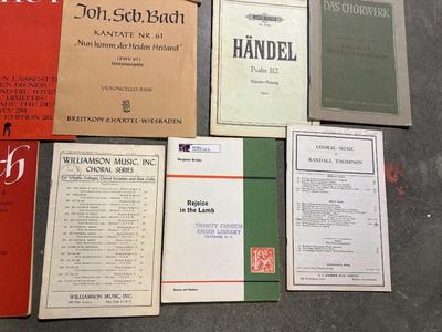 Music book lot #1