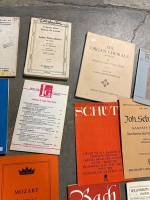 Music book lot #1
