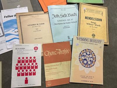Music book lot #2