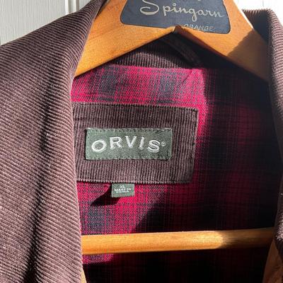 HC972 Mens Leather and Cotton ORVIS jackets