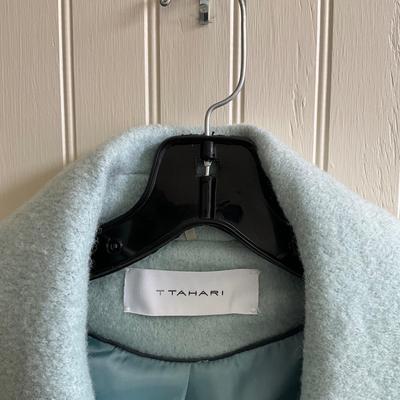 HC983 Tahari Wool Jacket with Neiman Marcus Leather Jacket