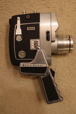 Bell & Howell Film Camera with Leather Case