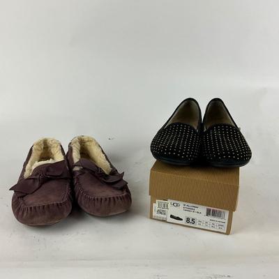 M990 Two Pairs of Women's UGG Shoes and Slippers Size 8.5-9