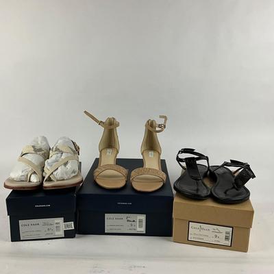 M992 Three Pairs of COLE HAAN Ladies Sandals