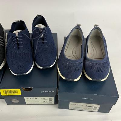 M993 Four Pairs of COLE HAAN Ladies Flats and Sneakers
