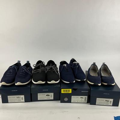 M993 Four Pairs of COLE HAAN Ladies Flats and Sneakers